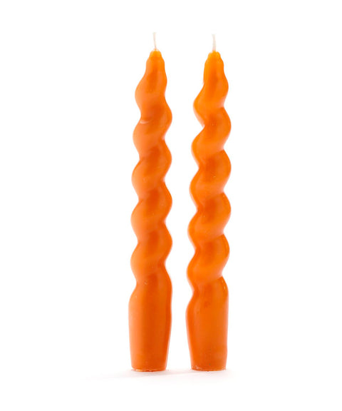 Deep Spiral Candle Set