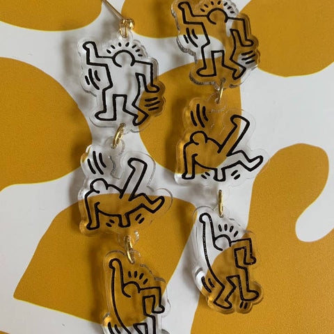 Keith Haring Earrings