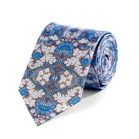 Morris St. James Blue Tie