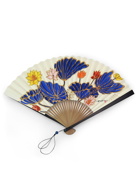 Pureland Japanese Folding Fan