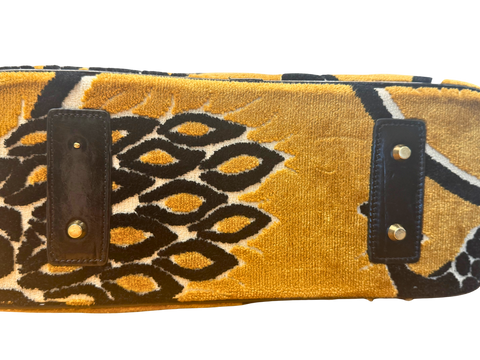 Emma Tasseled Peacock Carpet Bag