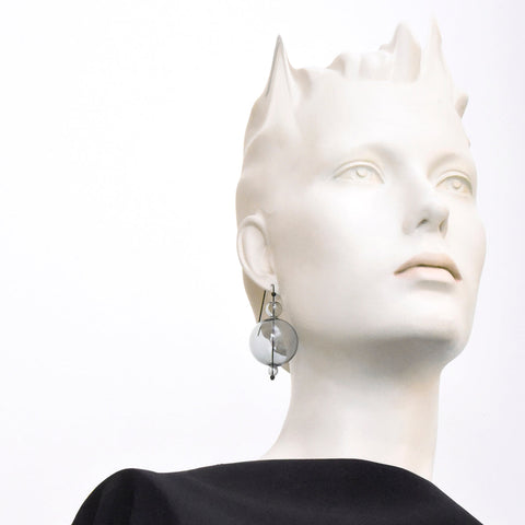 Scoop Earrings Aqua