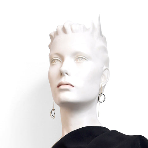 Ditto Ear Drapes Silver/Black