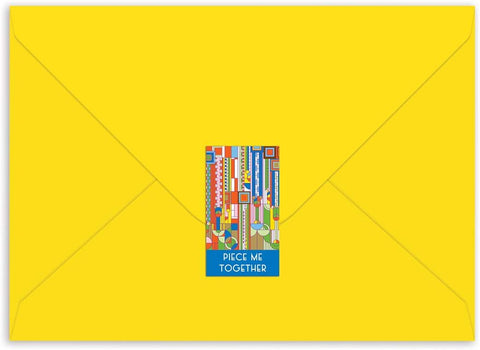 Frank Lloyd Wright Saguaro Forms & Cactus Flowers Greeting Card Puzzle