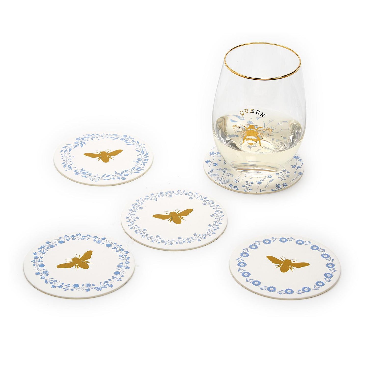 Bee Paper Coasters
