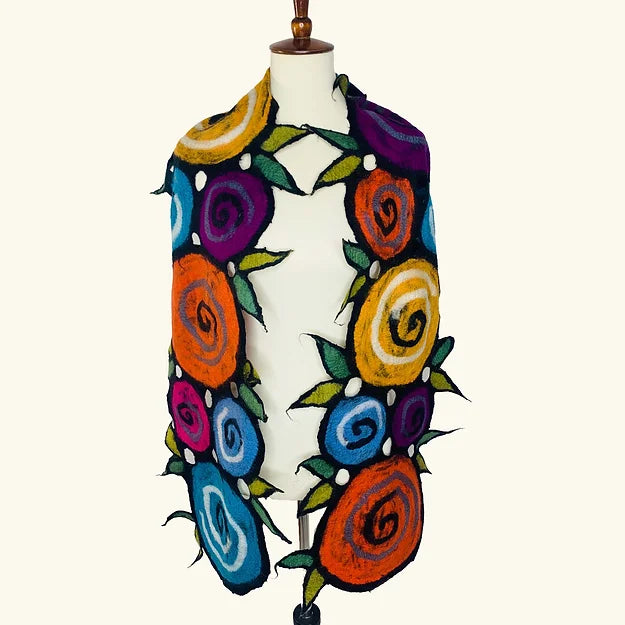 Cutwork Scarf