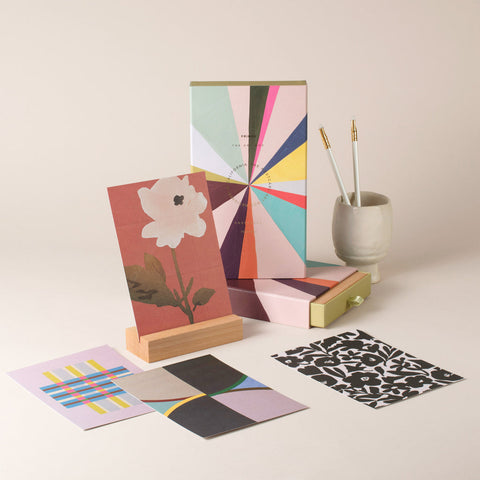 Espirit Art Set with Wood Block