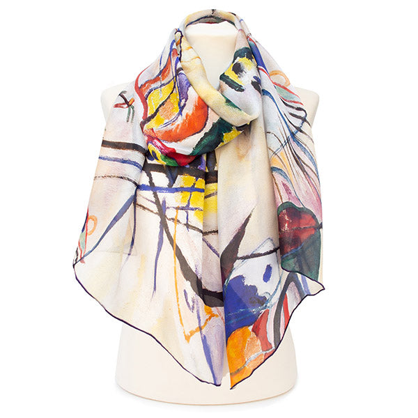 Kandinsky Overture Habotai Scarf