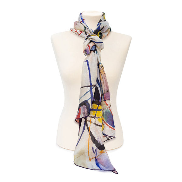 Kandinsky Overture Habotai Scarf