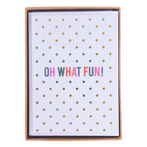 Oh What Fun Holiday Cards