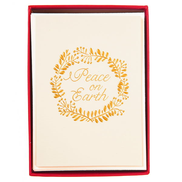 Peace on Earth Holiday Card