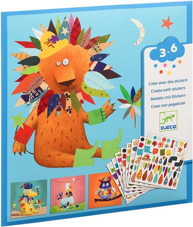Sticker Kits Create Animals