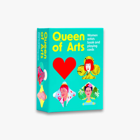 Queen of Arts: Women artists book and playing cards