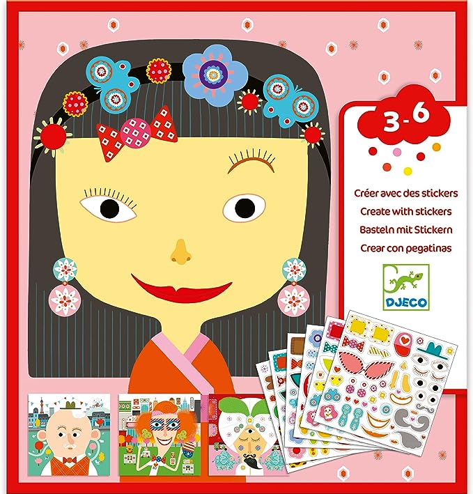 Sticker Kits Make-A-Face