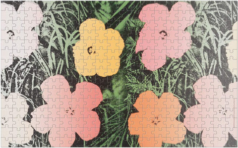 Andy Warhol Jigsaw Puzzle Flowers