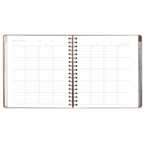 Flowers Monthly Planner