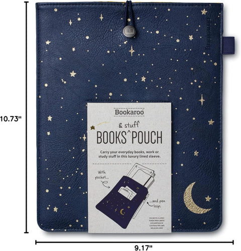 Moon and Stars Books and Stuff Pouch
