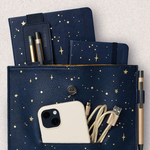 Moon and Stars Books and Stuff Pouch