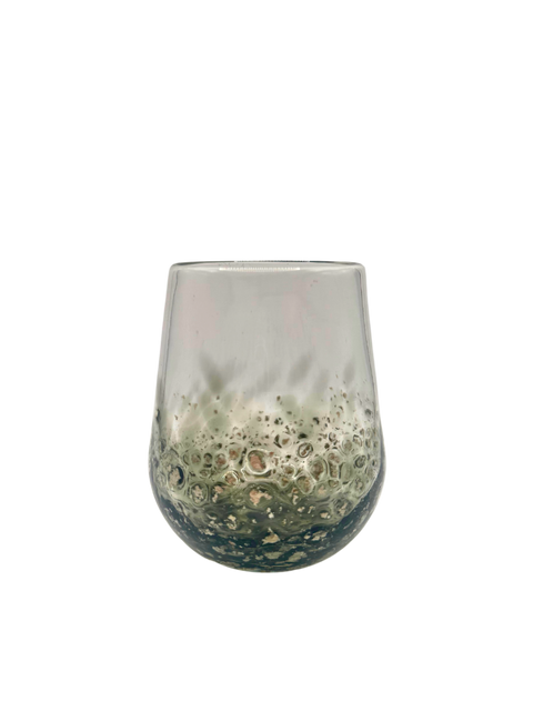 Mica Stemless Wine Glass Grey