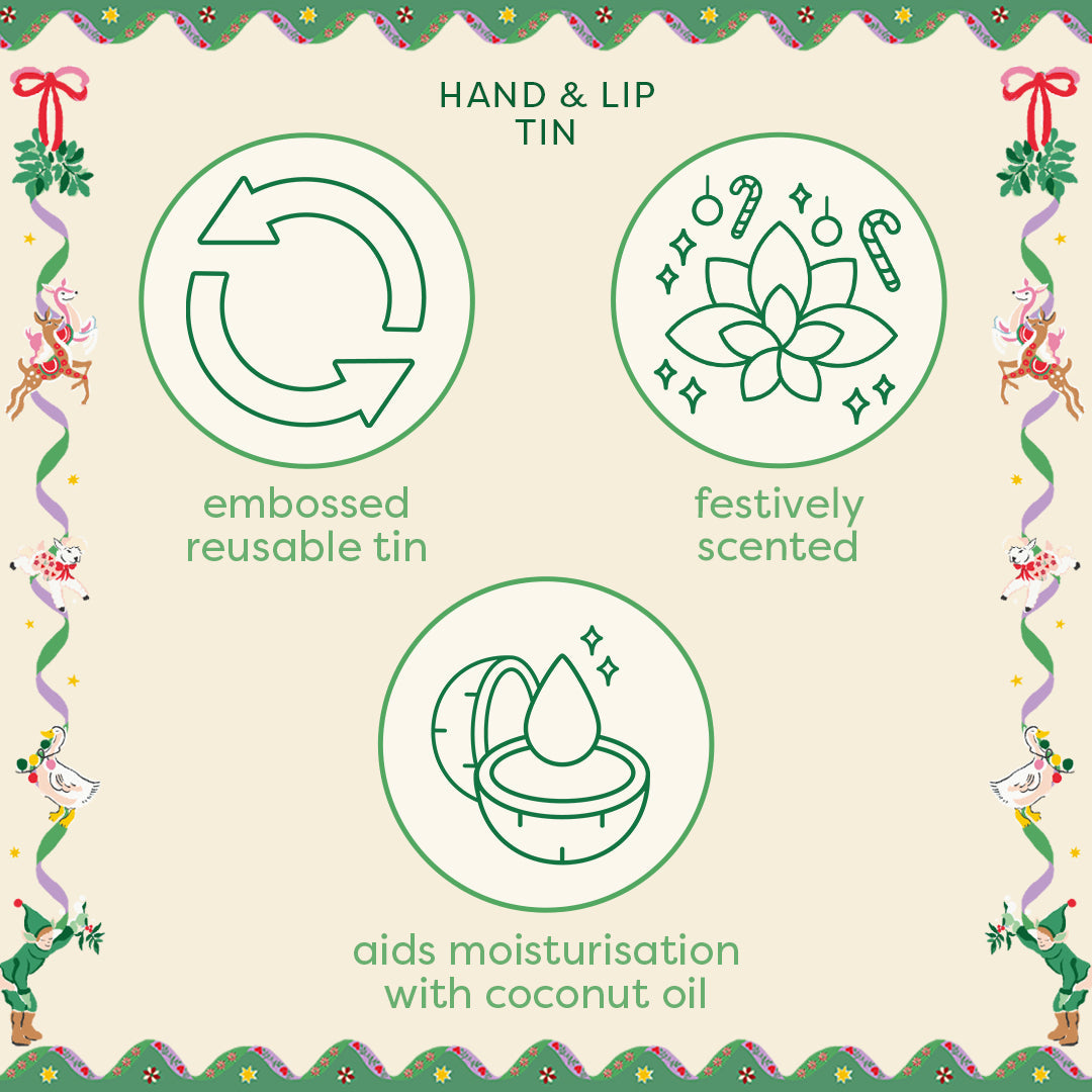 Hand & Lip Tin XMAS