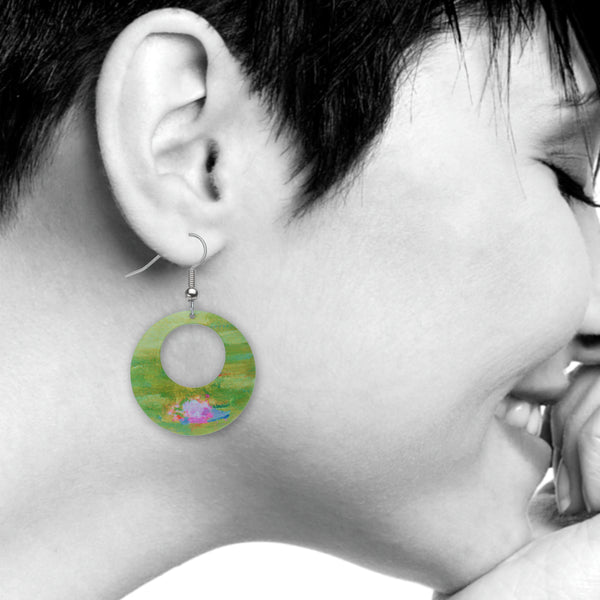 Water Landscape Earrings