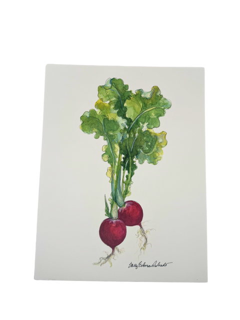 Radish Print