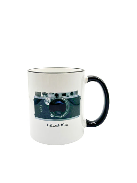 I Shoot Film Camera Mug