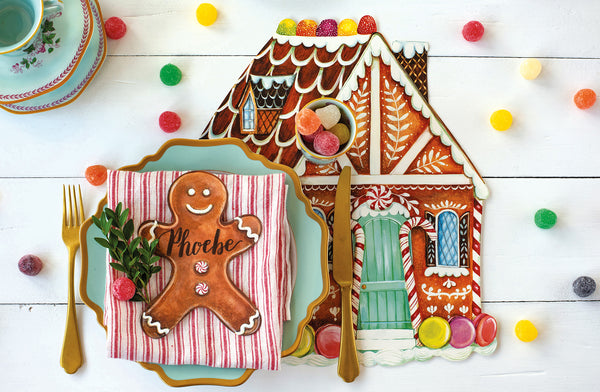 Gingerbread Man Table Accents