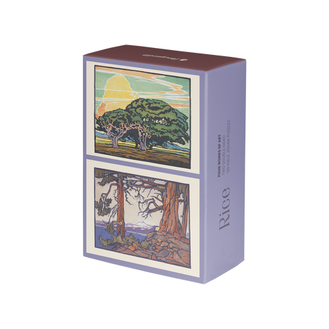 William S. Rice 120-Piece Double Sided Puzzle
