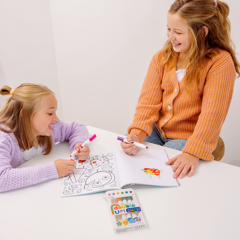 Double Up!: Double Ended Markers Set of 6