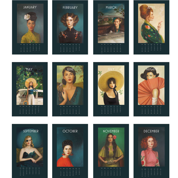 Petite Leading Ladies Calendar