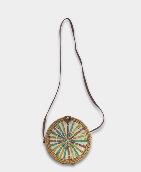 Round Shimmer Multicolor Bag