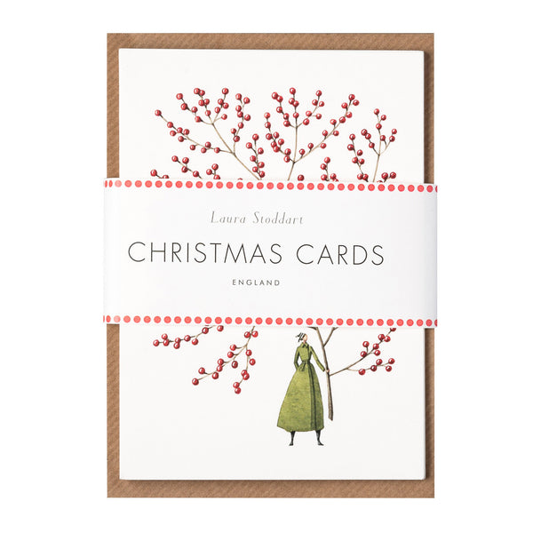 Red Berries Card Set