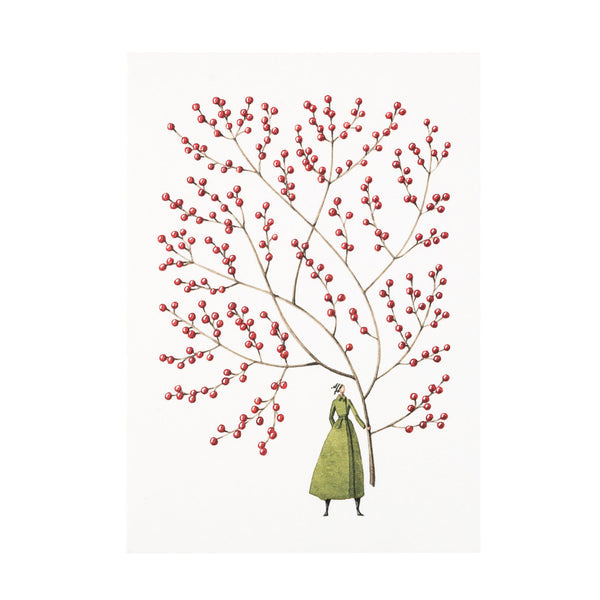 Red Berries Card Set