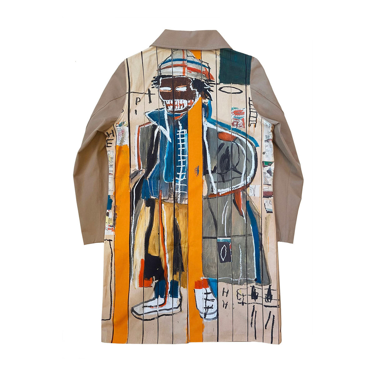Basquiat "Anthony Clarke" Trench Coat