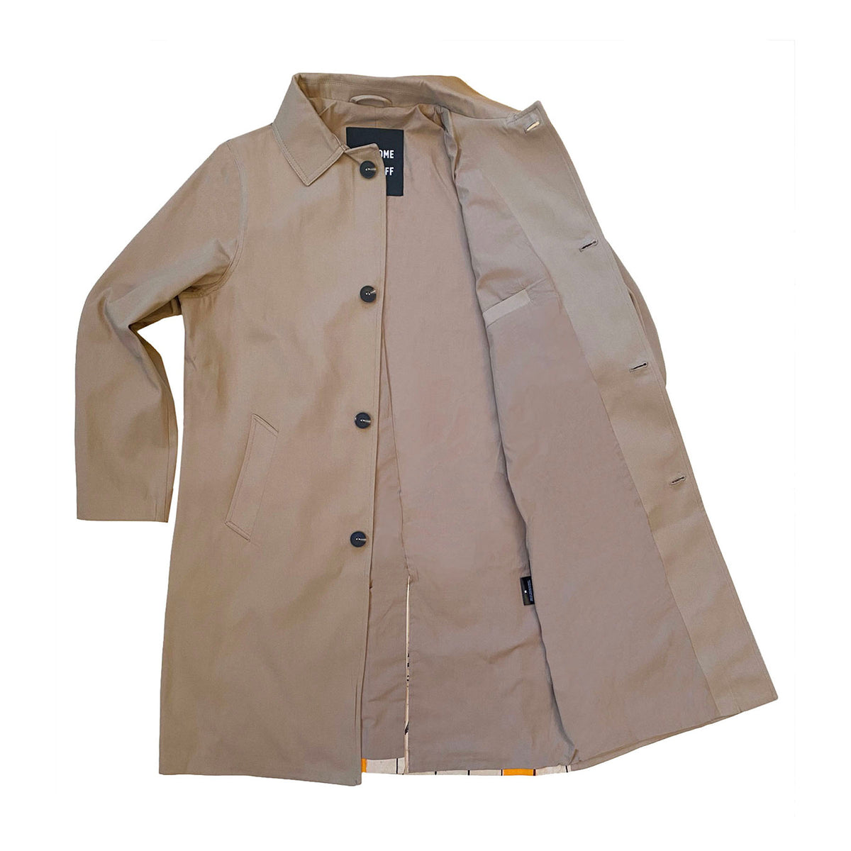Basquiat "Anthony Clarke" Trench Coat
