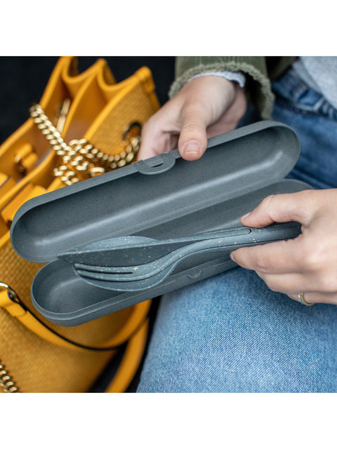 Cutlery Case - Nature Ashe Grey