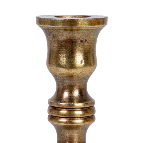 Cast Aluminum Taper Holder Tall
