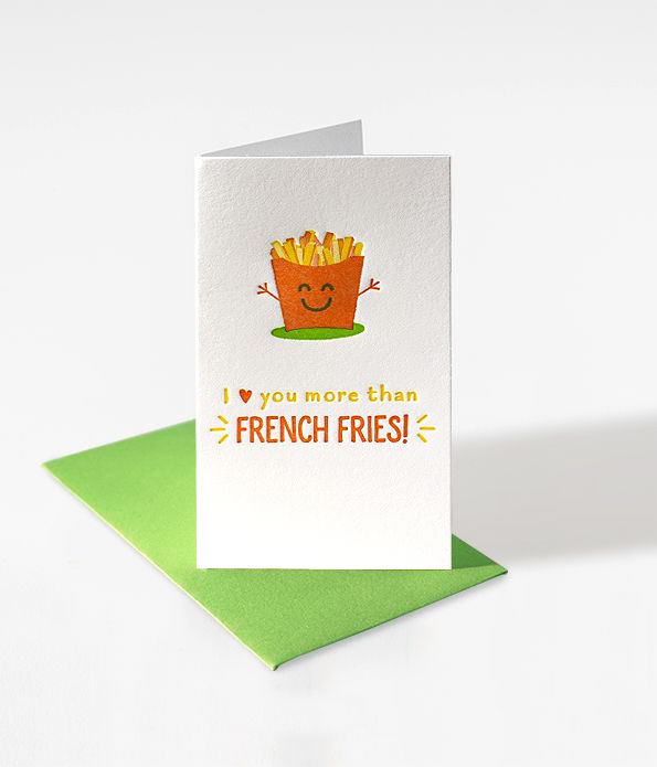 French Fry Enclosure Notes 10 Count