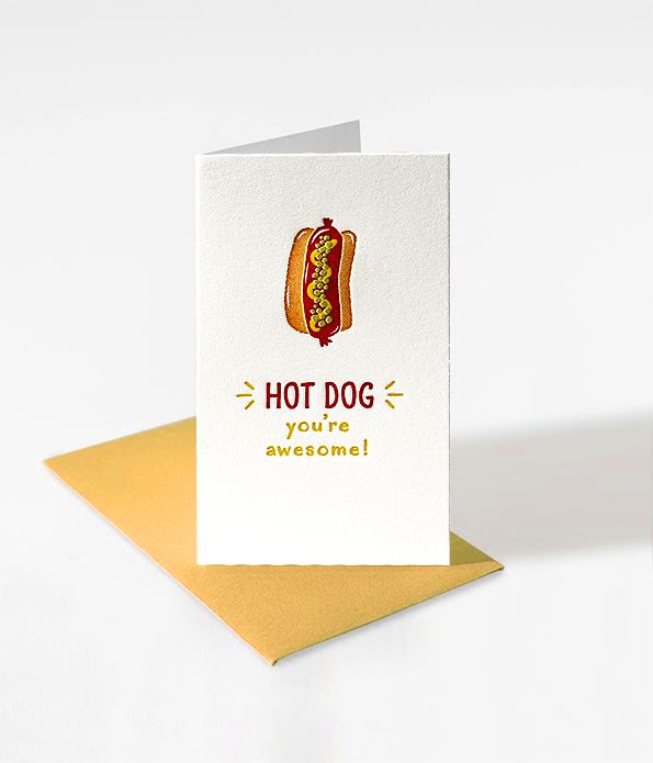 Hot Dog Enclosure Notes 10 Count