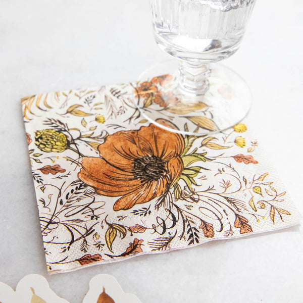 Autumn Arrangement Cocktail Napkins