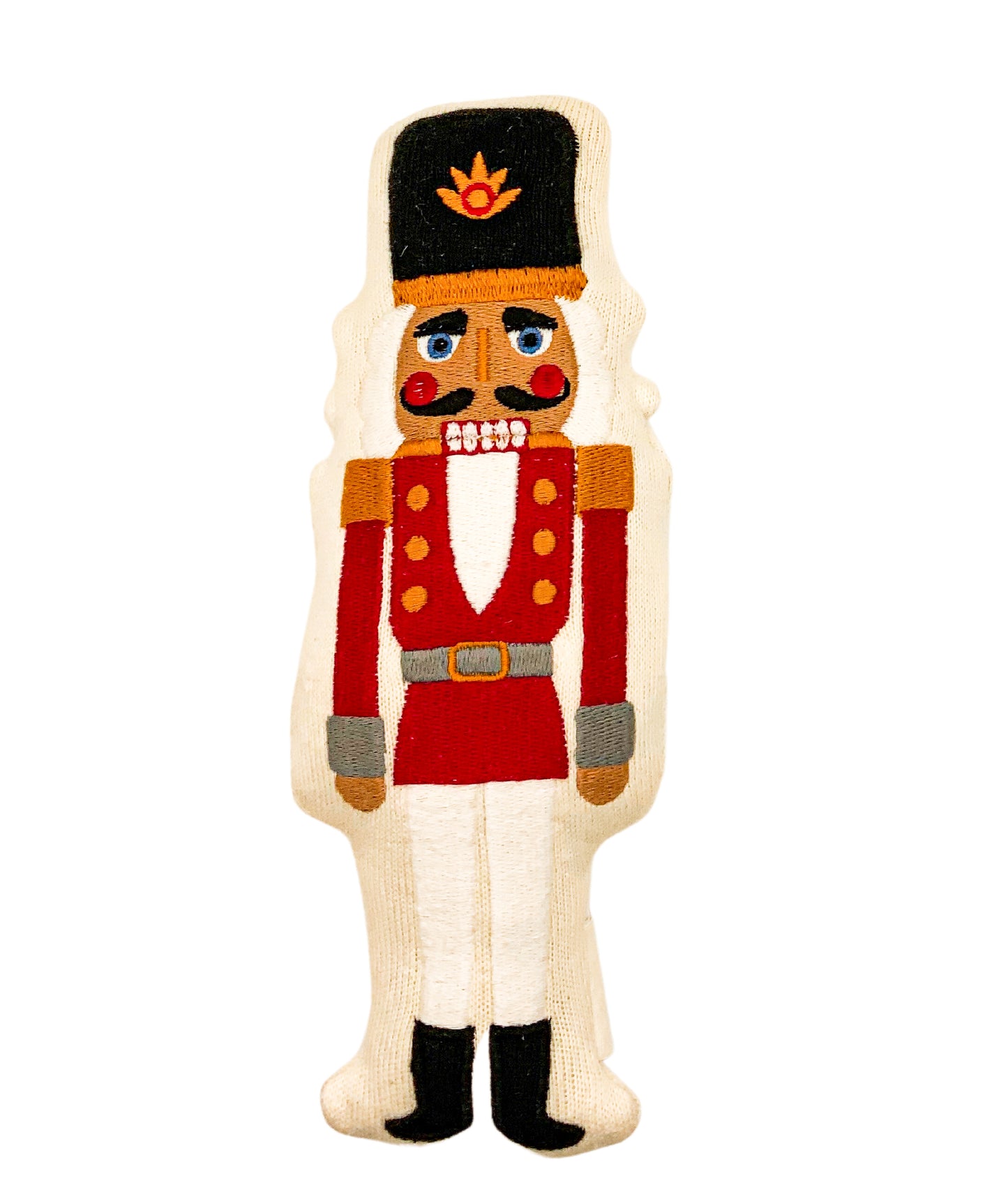 Embroidered Nutcracker Plush