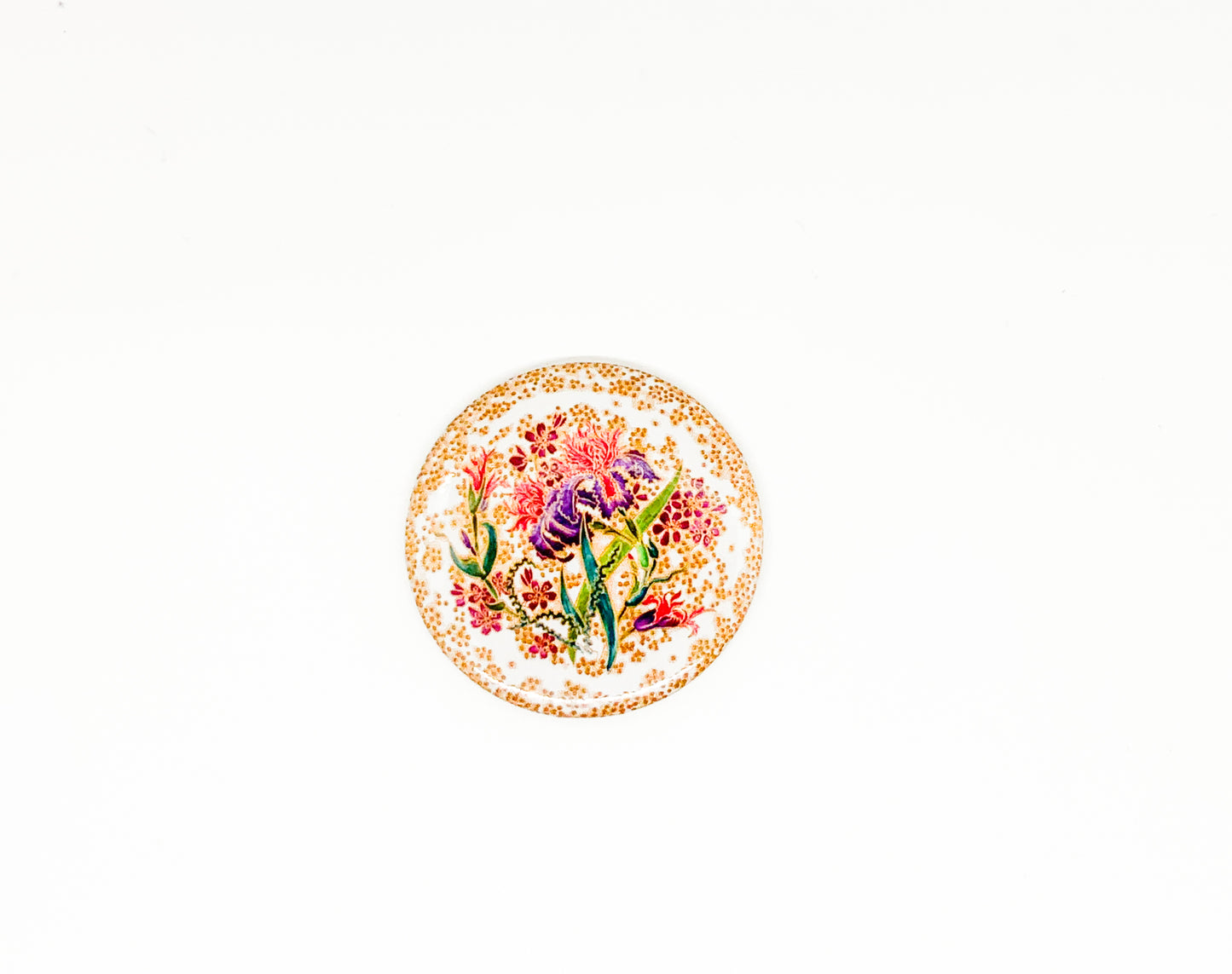 American Belleek Pocket Mirror