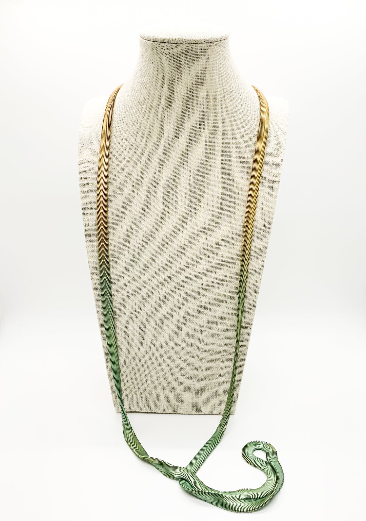 Flat Snake Necklace 55"
