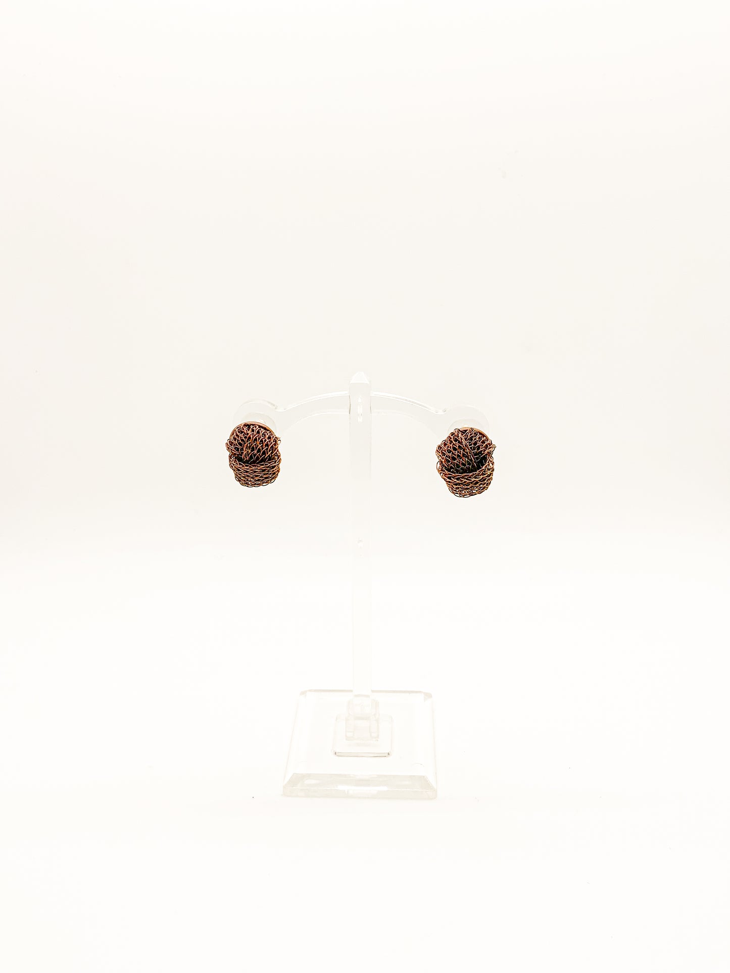 Viking Knit Knotted Earrings
