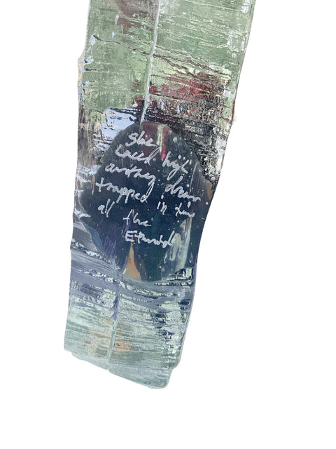 Inscription on the surface.