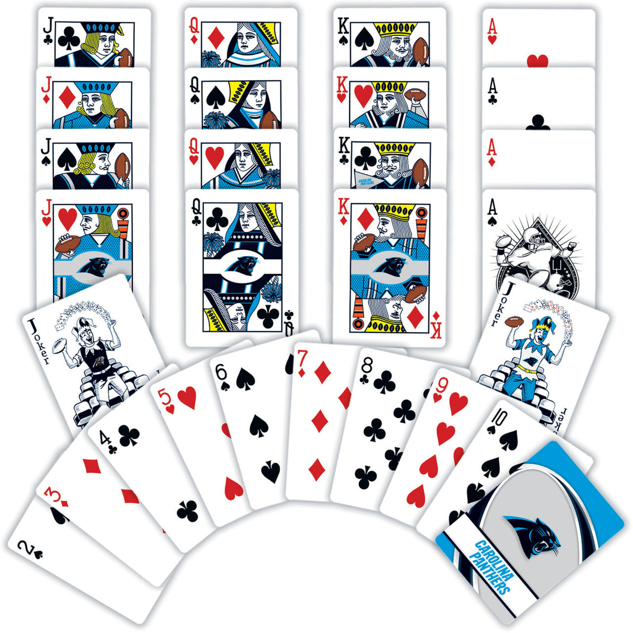 Carolina Panthers Playing Cards