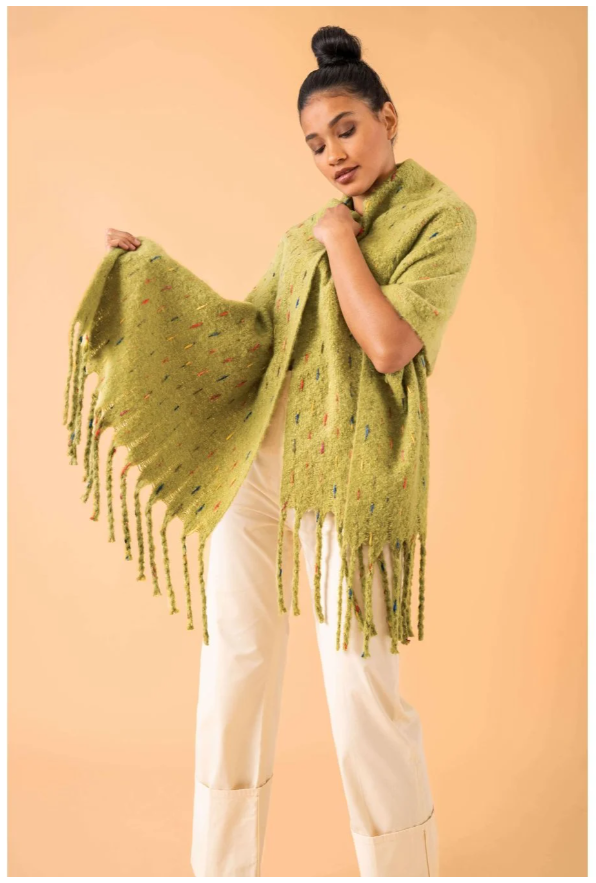Kelda Cosy Scarf Olive