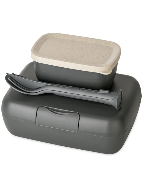 Lunch Box Set with Cutlery Set