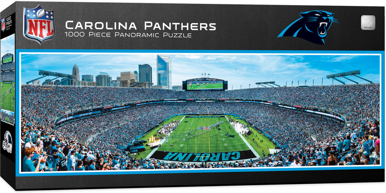 Carolina Panther Panoramic 1000pc Puzzle